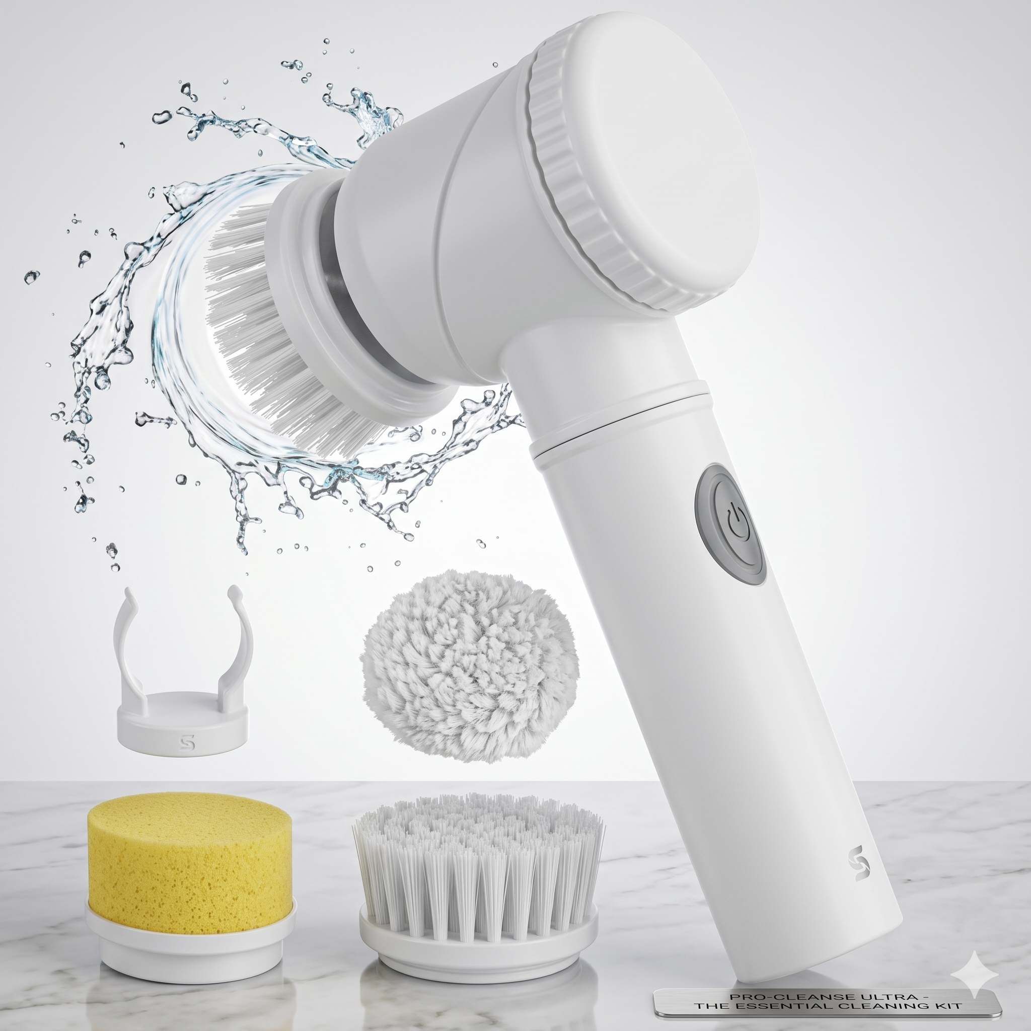 Ultra-Clean Cordless Power Scrubber - ZUVEO